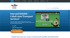 Desktop Screenshot of cobaltautoservices.com