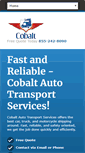 Mobile Screenshot of cobaltautoservices.com